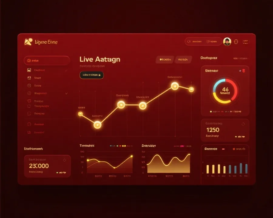 实时投注平台数据展示示意